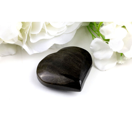 Srdce Zlatého obsidiánu č. 1210 | Levné Minerály