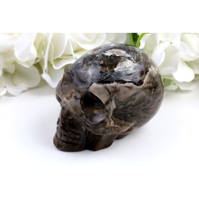 Lebka z fluorescenčního achátu č. 1233 | Levné Minerály