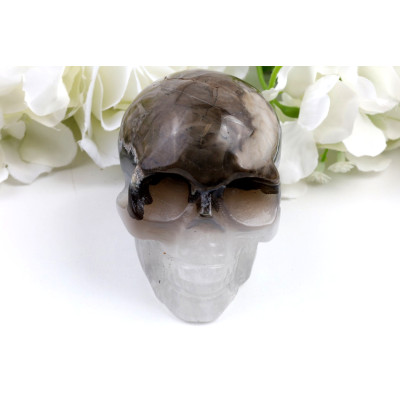 Lebka z fluorescenčního achátu č. 1235 | Levné Minerály