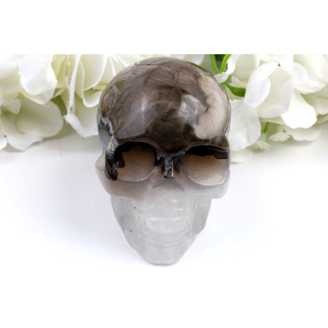 Lebka z fluorescenčního achátu č. 1235 | Levné Minerály