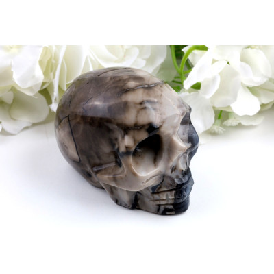 Lebka z fluorescenčního achátu č. 1239 | Levné Minerály