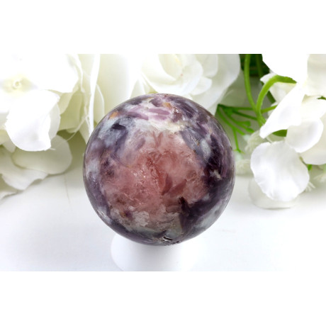 Koule z lepidolitu č. 1262 | Levné Minerály
