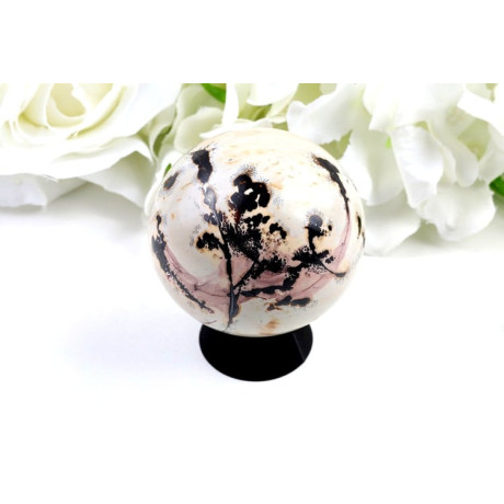 Koule Jaspis obrázkový č. 6 (57 mm) - 495 Kč