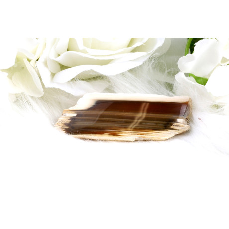 Leštěný řez Sumatra achát č.1282 | Levné Minerály