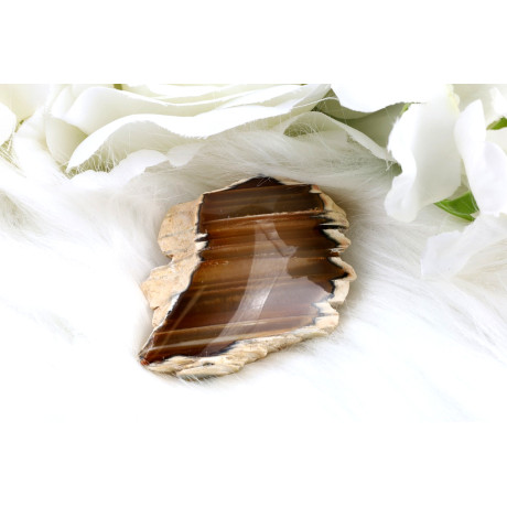 Řez ze Sumatra achátu č.1295 | Levné Minerály