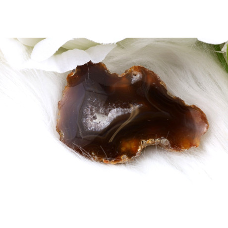 Leštěný řez Sumatra achát č.1309 | Levné Minerály