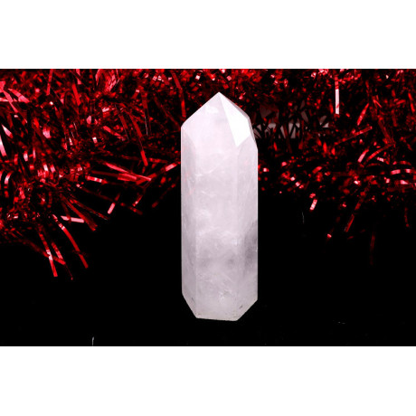 Křišťálový obelisk 85mm - Čirý horský křišťál z Číny