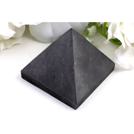 Pyramida šungit neleštěná č. 708 | Levné Minerály