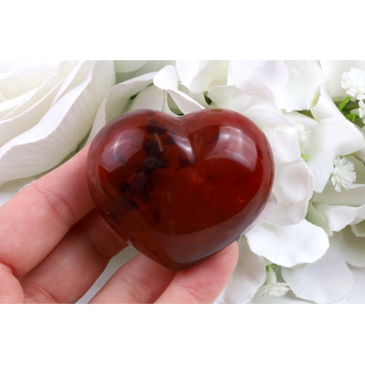 Karneol srdce č.1459 | Levné Minerály