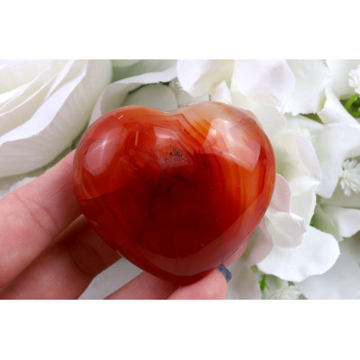 Karneol srdce č.1462 | Levné Minerály