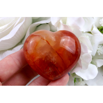 Karneol srdce č.1462 | Levné Minerály