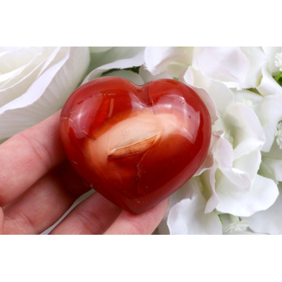 Karneol srdce č.1464 | Levné Minerály