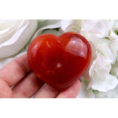 Karneol srdce č.1464 | Levné Minerály