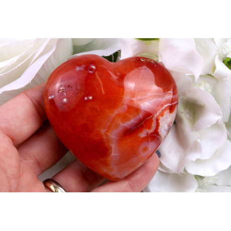 Karneol srdce č.1466 | Levné Minerály