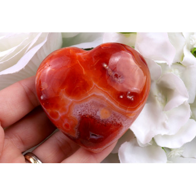 Karneol srdce č.1466 | Levné Minerály
