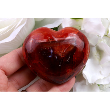 Karneol srdce č.1467 | Levné Minerály