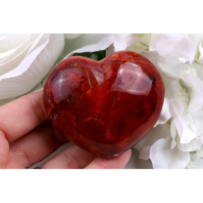 Karneol srdce č.1467 | Levné Minerály