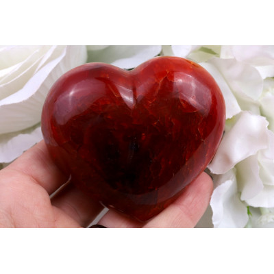 Karneol srdce č.1468 | Levné Minerály