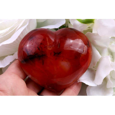 Karneol srdce č.1469 | Levné Minerály