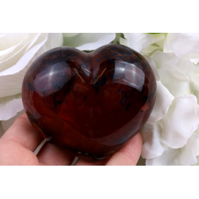 Srdce z karneolu č.1470 | Levné Minerály