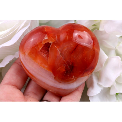 Karneol srdce č.1472 | Levné Minerály