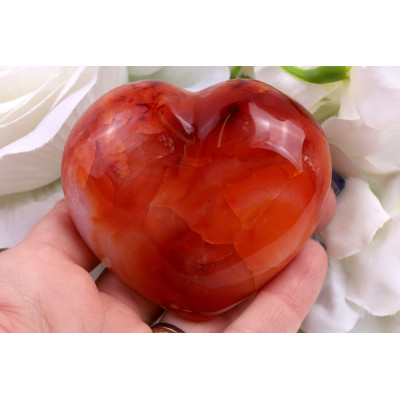 Karneol srdce č.1472 | Levné Minerály