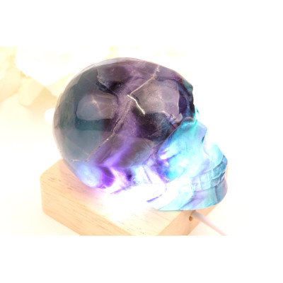 Lebka z fluoritu č.1514 | Levné Minerály