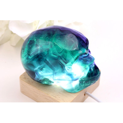 Lebka z fluoritu č.1515 | Levné Minerály