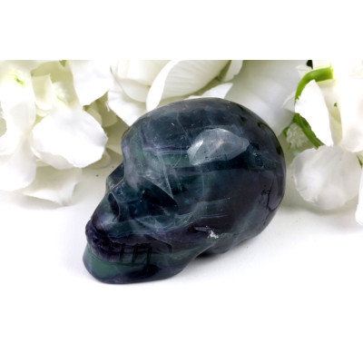 Lebka z fluoritu č.1518 | Levné Minerály