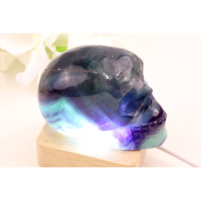 Lebka z fluoritu č.1518 | Levné Minerály