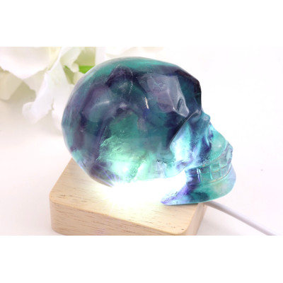 Lebka z fluoritu č.1519 | Levné Minerály