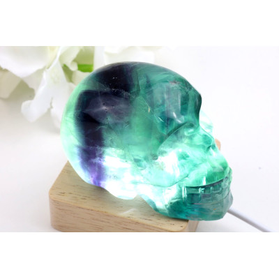Lebka z fluoritu č.1520 | Levné Minerály