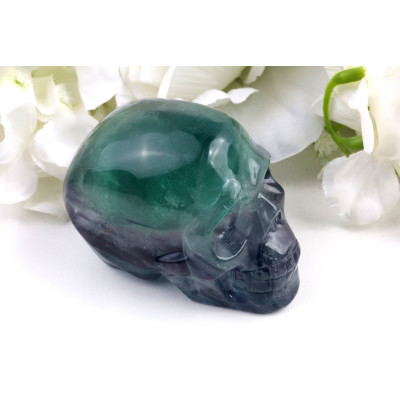 Lebka z fluoritu č.1521 | Levné Minerály