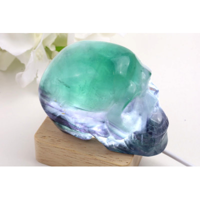 Lebka z fluoritu č.1521 | Levné Minerály