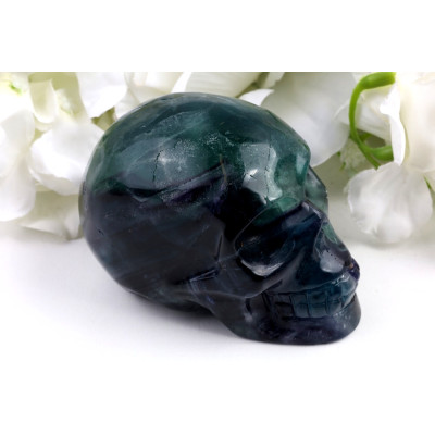Lebka z fluoritu č.1522 | Levné Minerály