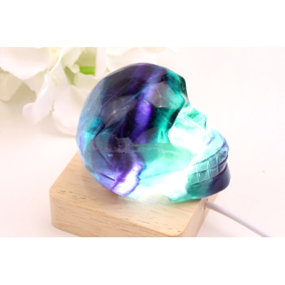 Lebka z fluoritu č.1523 | Levné Minerály