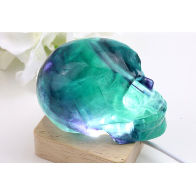 Lebka z fluoritu č.1524 | Levné Minerály