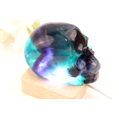 Lebka z fluoritu č.1525 | Levné Minerály