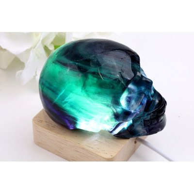 Lebka z fluoritu č.1526 | Levné Minerály