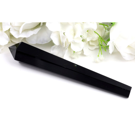 Hůlka z černého obsidiánu č. 166 | Levné Minerály