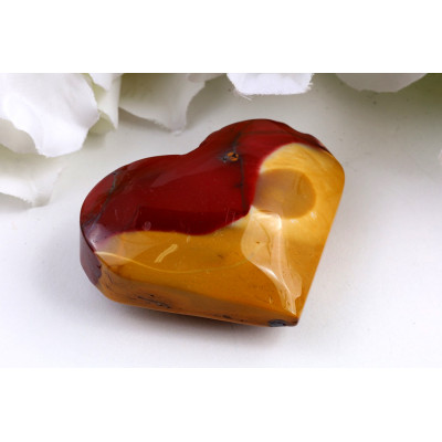 Srdce z mokaitu č. 1543 | Levné Minerály