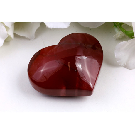 Srdce z mokaitu č. 1546 | Levné Minerály
