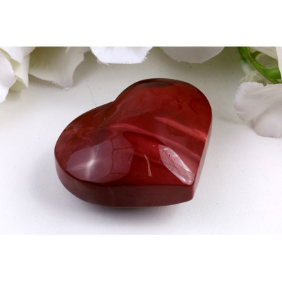 Srdce z mokaitu č. 1546 | Levné Minerály