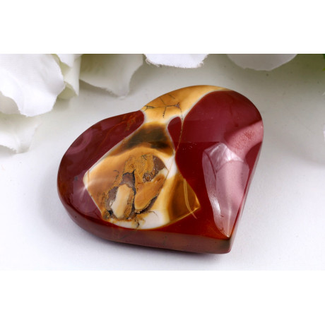 Srdce z mokaitu č. 1548 | Levné Minerály