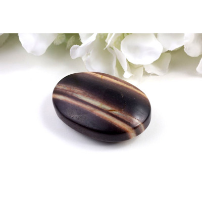 Hmatka nefrit zipao 64x45mm | Masážní kámen z Číny