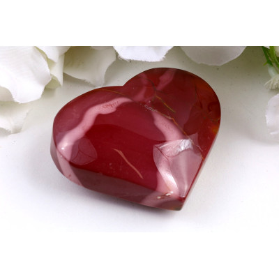 Srdce z mokaitu č. 1548 | Levné Minerály