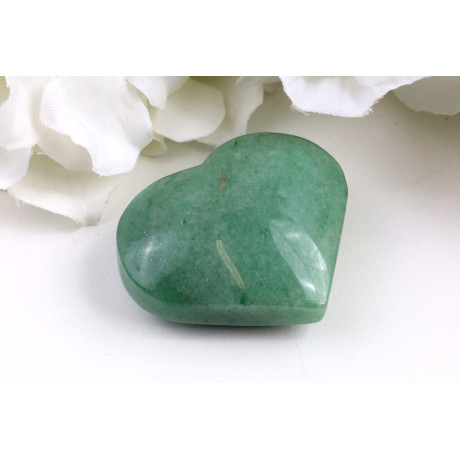 Srdce ze zeleného aventurínu č. 1566 | Levné Minerály