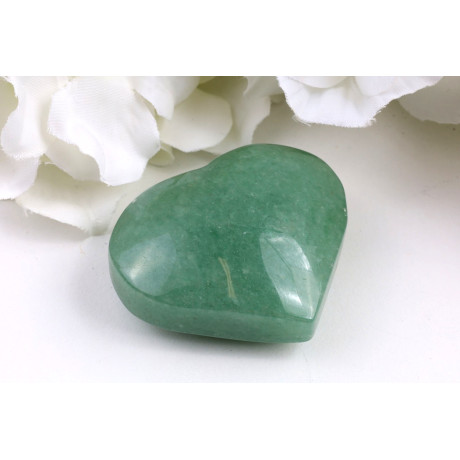 Srdce ze zeleného aventurínu č. 1567 | Levné Minerály