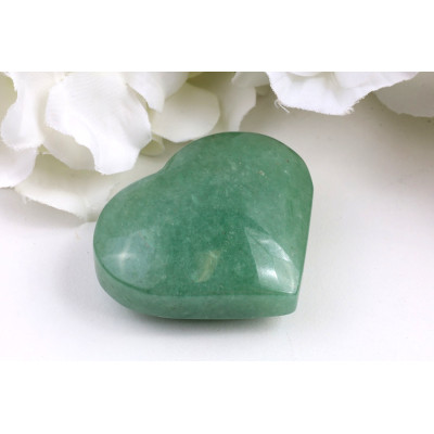 Srdce ze zeleného aventurínu č. 1567 | Levné Minerály