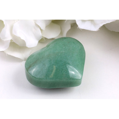 Srdce ze zeleného aventurínu č.1568 | Levné Minerály
